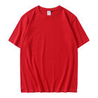 Fashionable Plain Organic Cotton T Shirts Anti Pilling Plain Black Cotton Shirt