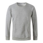 Custom Men'S 100% Cotton Hoodie Embroidered Crew Neck Sweatshirt
